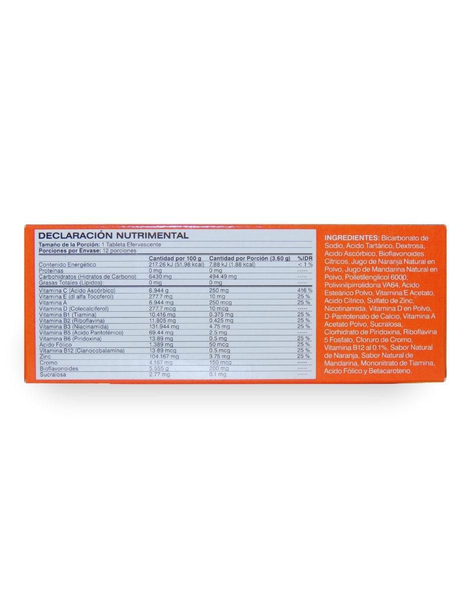 Citrus C con vitamina C sabor frutas 3