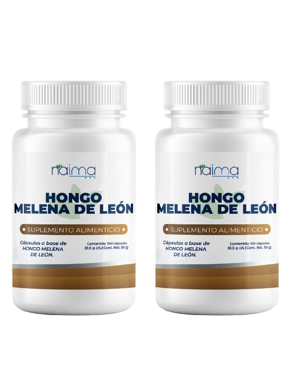 Set de suplementos alimenticios de Hongo Melena de León Set de suplementos alimenticios de Hongo Melena de León