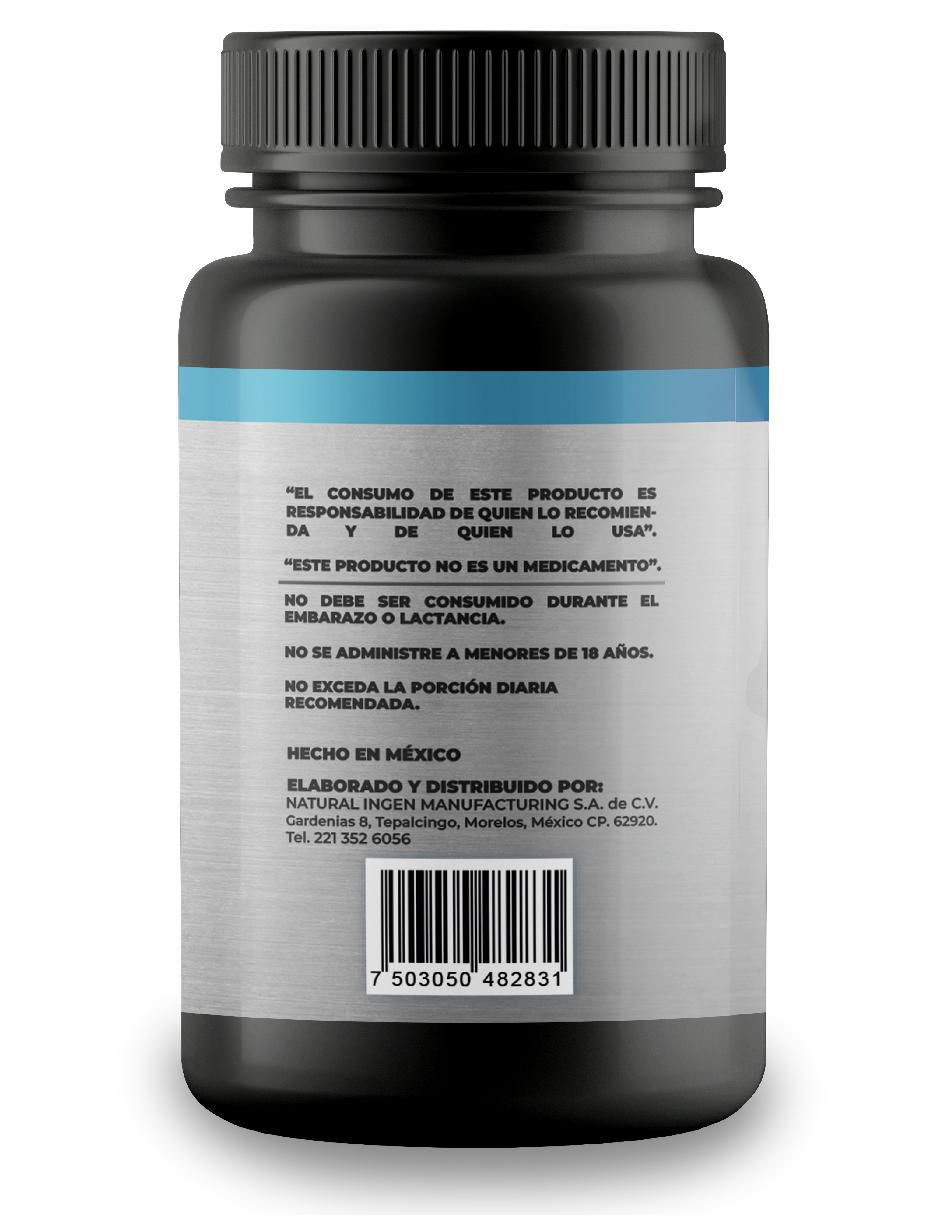 NAC N-acetilcisteína con n-acetyl cysteine de 120 cápsulas 2