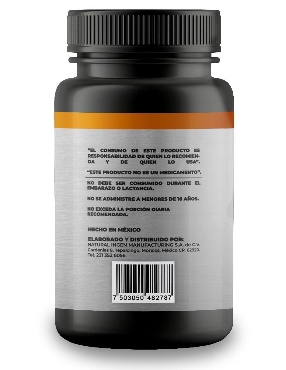 Quercetina con queratina de 60 cápsulas 3