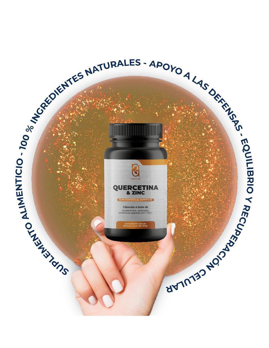 Quercetina con queratina de 60 cápsulas 5