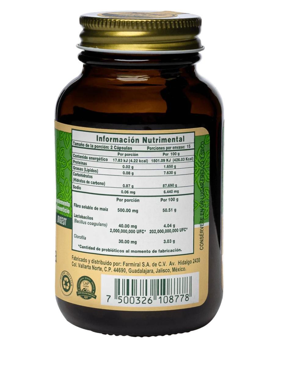 D-Gelac+FS con probióticos de 30 cápsulas 2