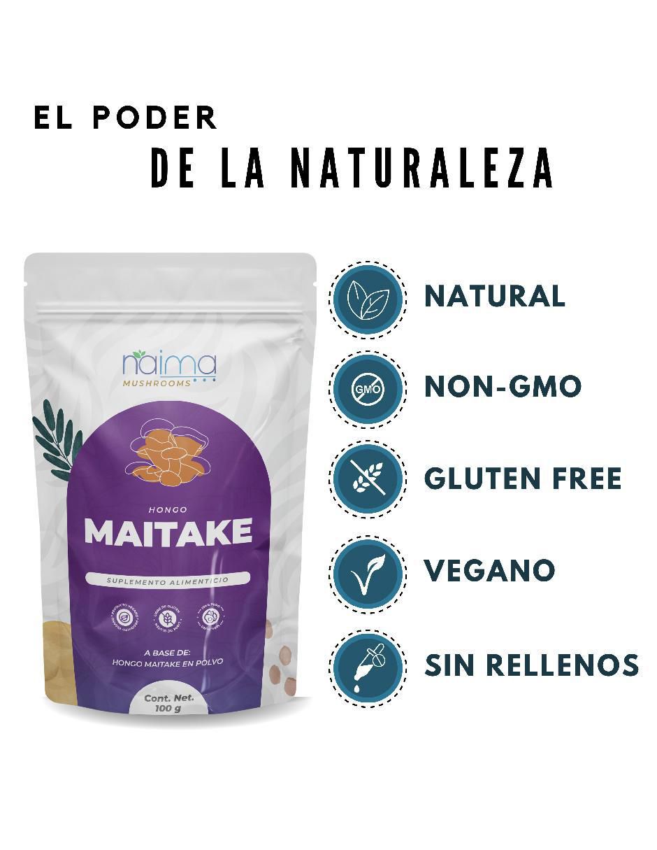 Hongo Maitake sabor natural de 100 g 3