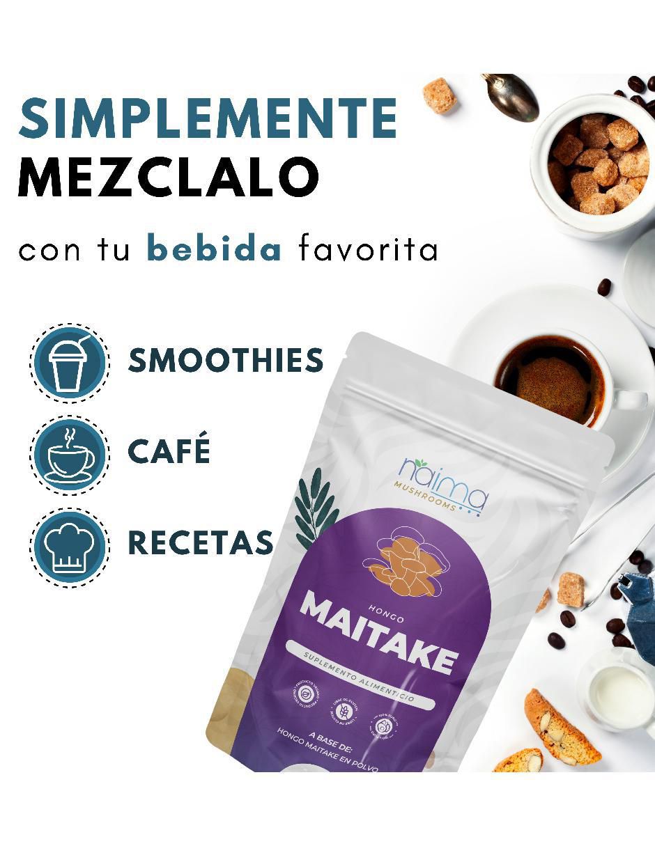Hongo Maitake sabor natural de 100 g 4