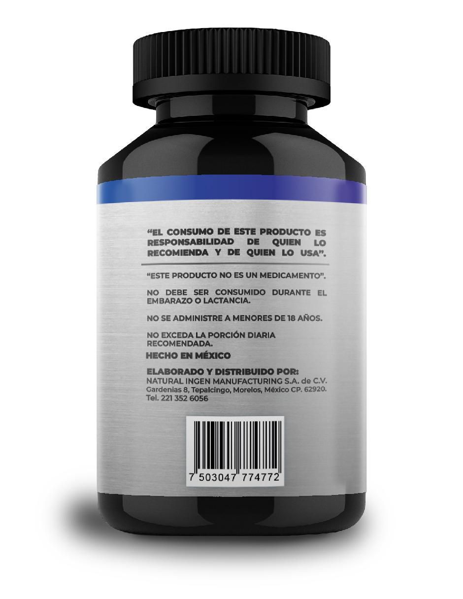 M HR Suplemento Alimenticio con colágeno, biotina, l-lisina, queratina, vitaminas y minerales de 180 cápsulas 2