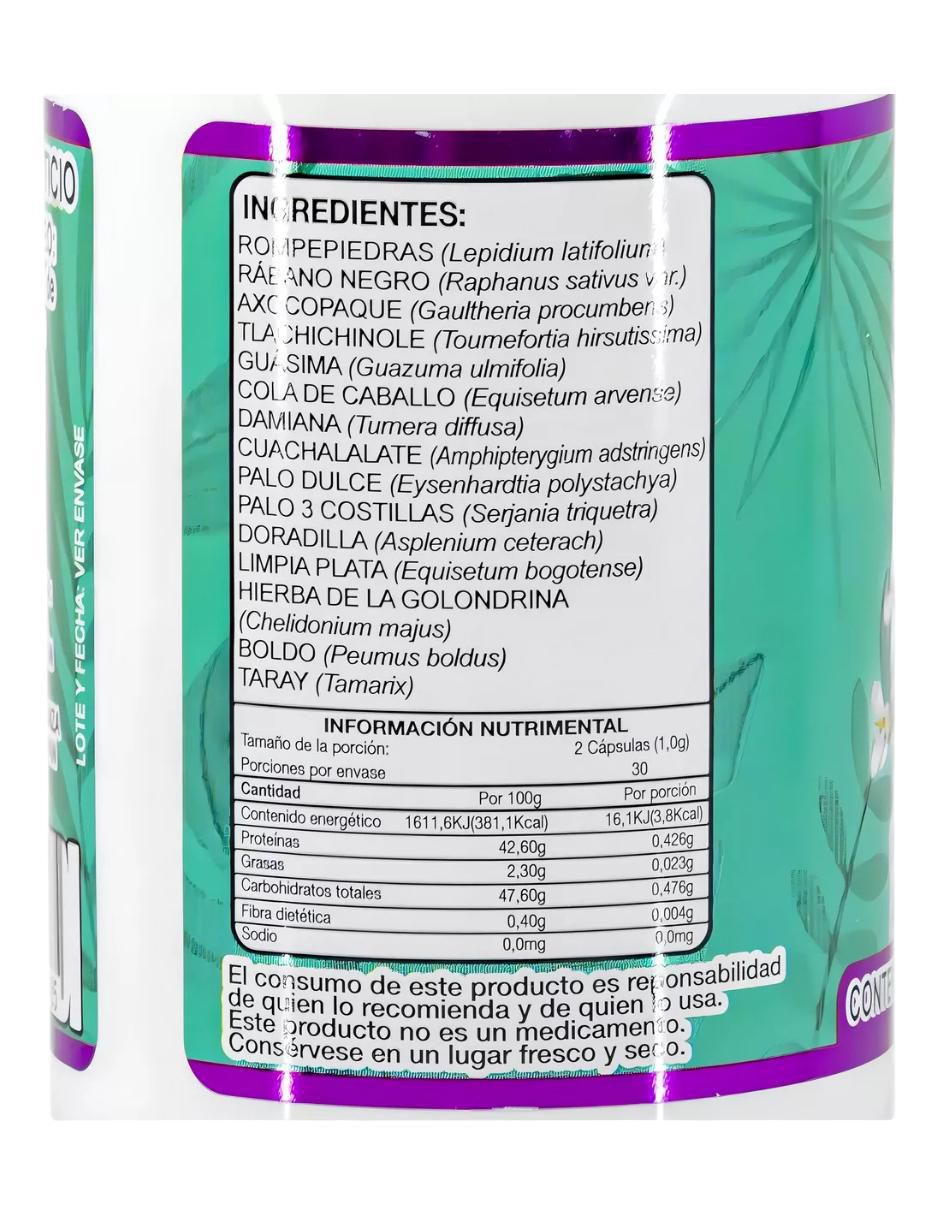 Rompepiedras de 60 cápsulas 2