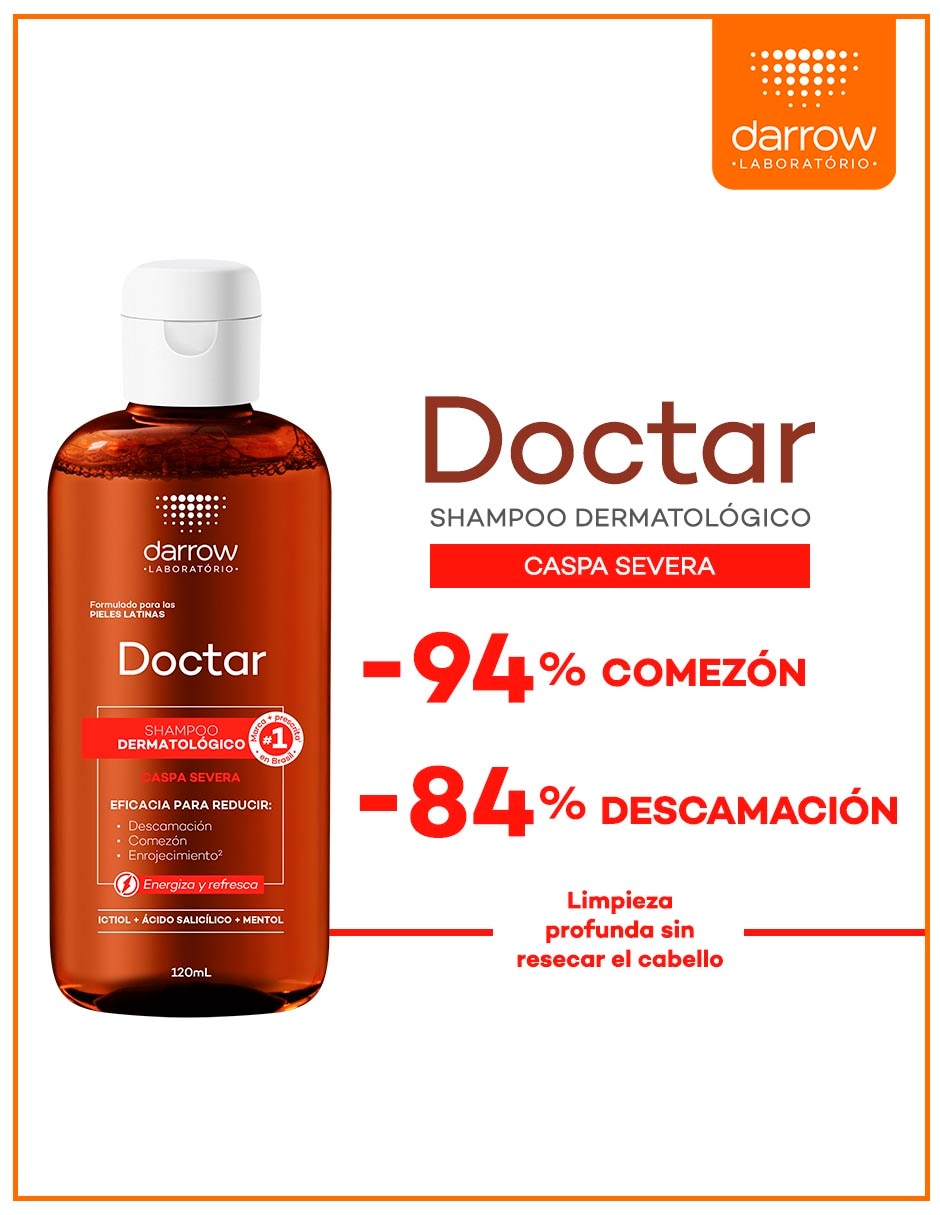 Shampoo anticaspa Doctar 120 ml 3