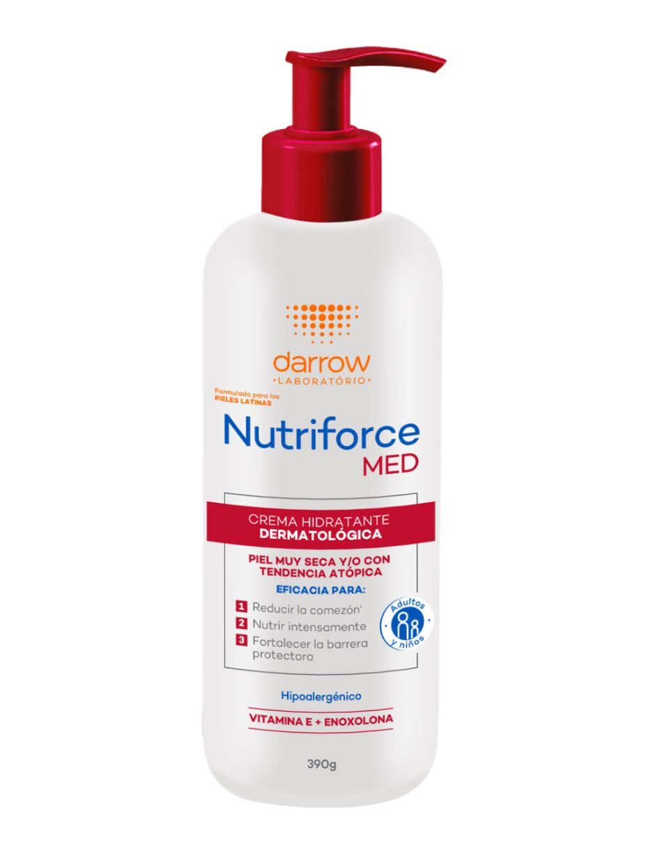 Crema para cuerpo recomendada para calmar la piel día Nutriforce Med para piel seca