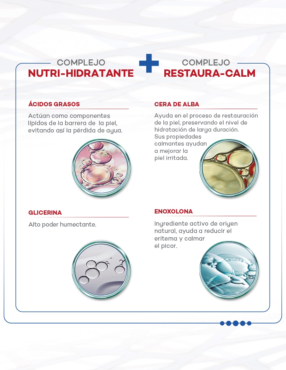 Crema para cuerpo recomendada para calmar la piel día Nutriforce Med para piel seca 5