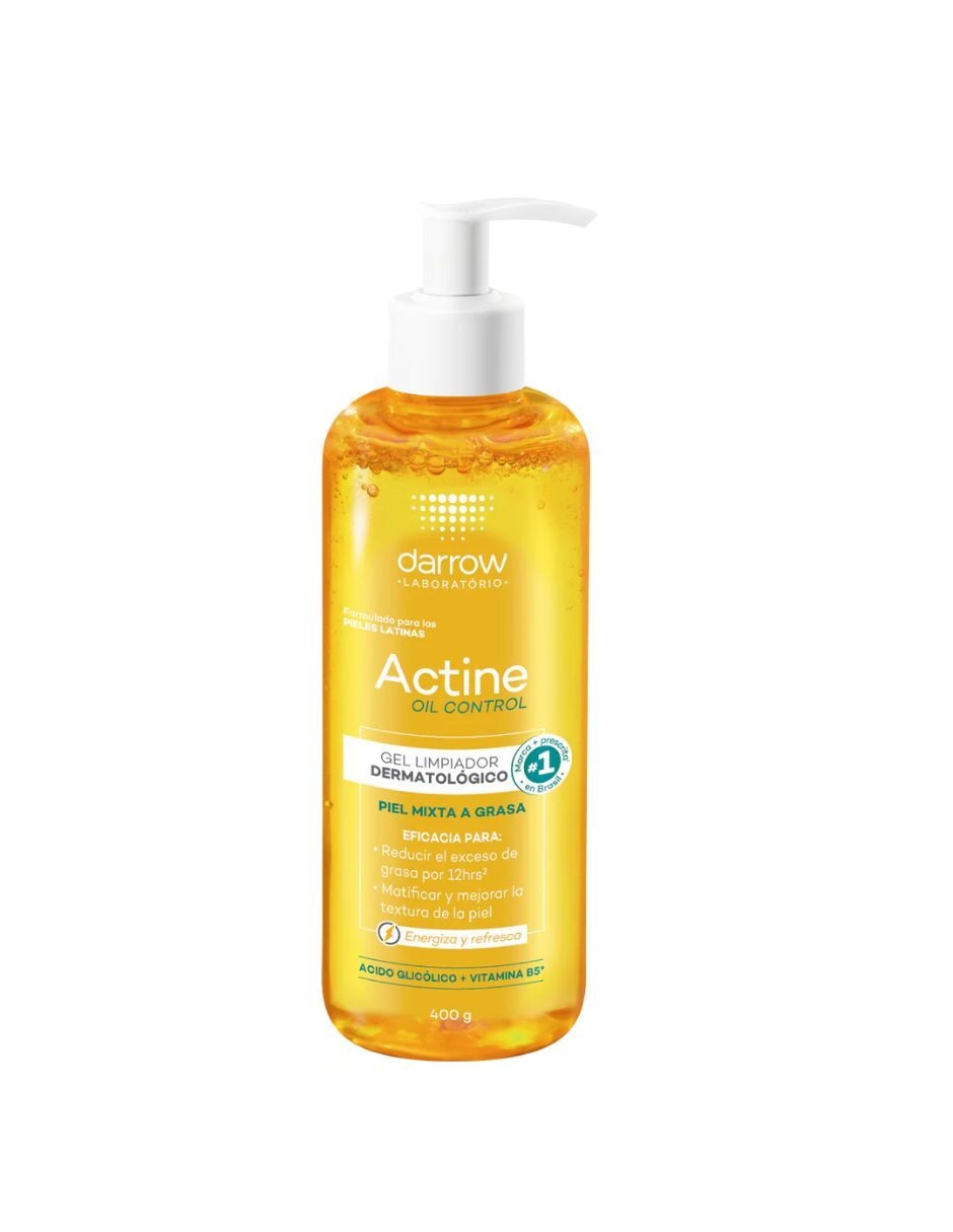 Limpiador facial Actine oil control para acné Limpiador facial Actine oil control para acné