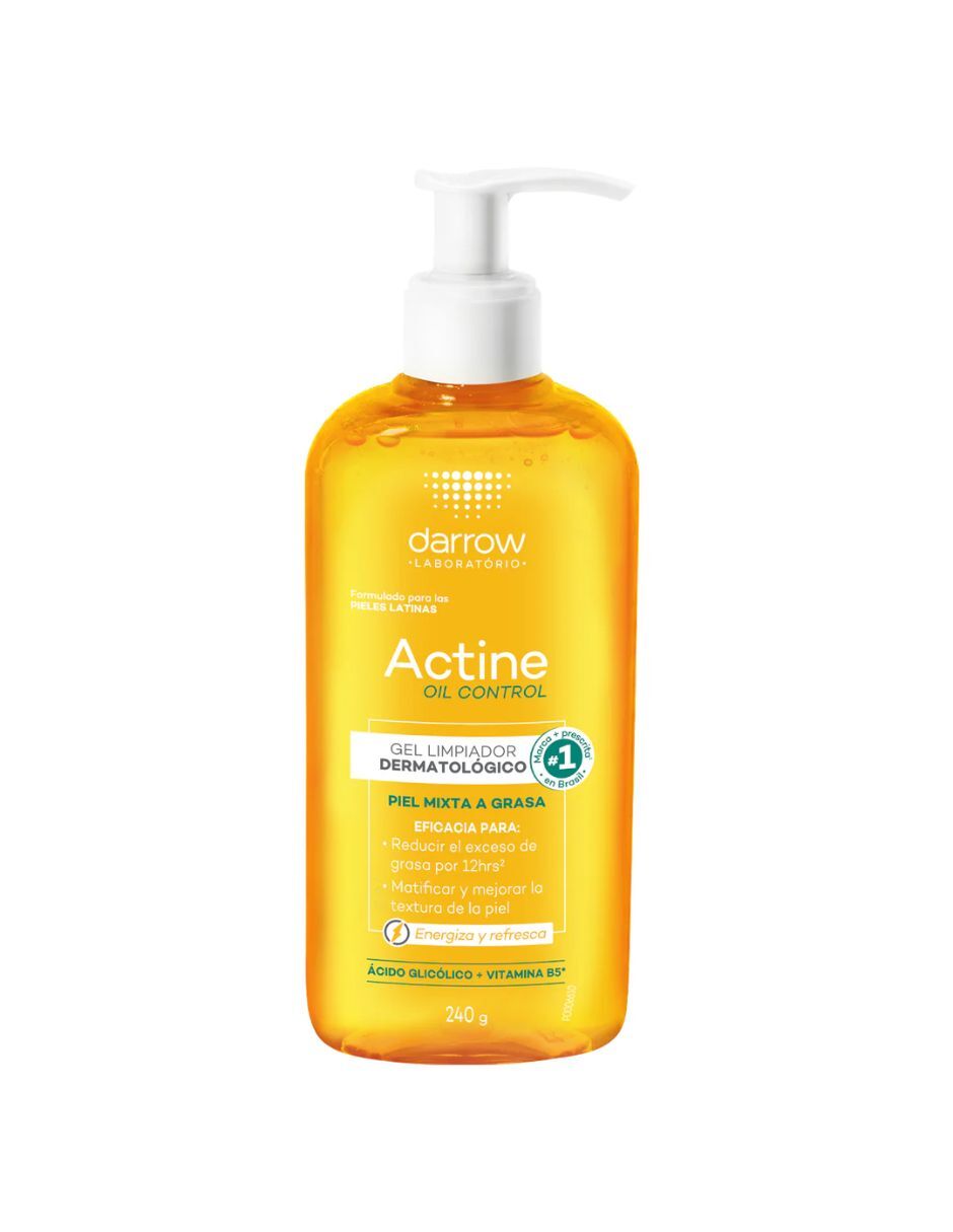Limpiador facial Actine oil control para acné