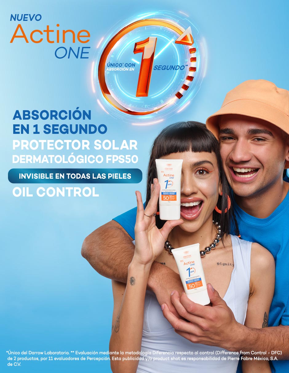 Protector solar FPS 50 Dermatológico Actine One 40 g 3