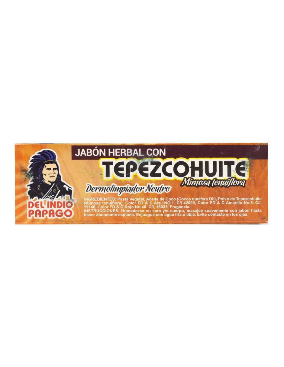 Jabón corporal Tepezcohuite Dermolimpiador Neutro 2