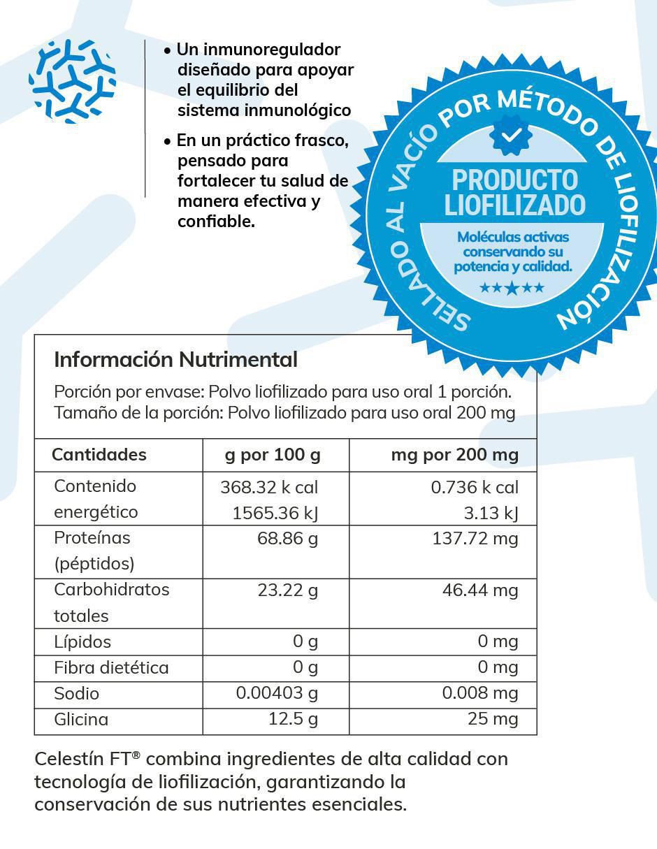 Celestín FT con aminoácidos sabor dulce de 1.5 ml 2
