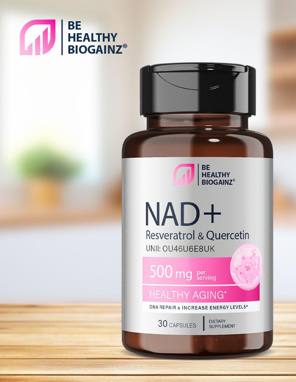 NAD+ con nad+ (nicotinamide adenine dinucleotide) de 30 cápsulas 2