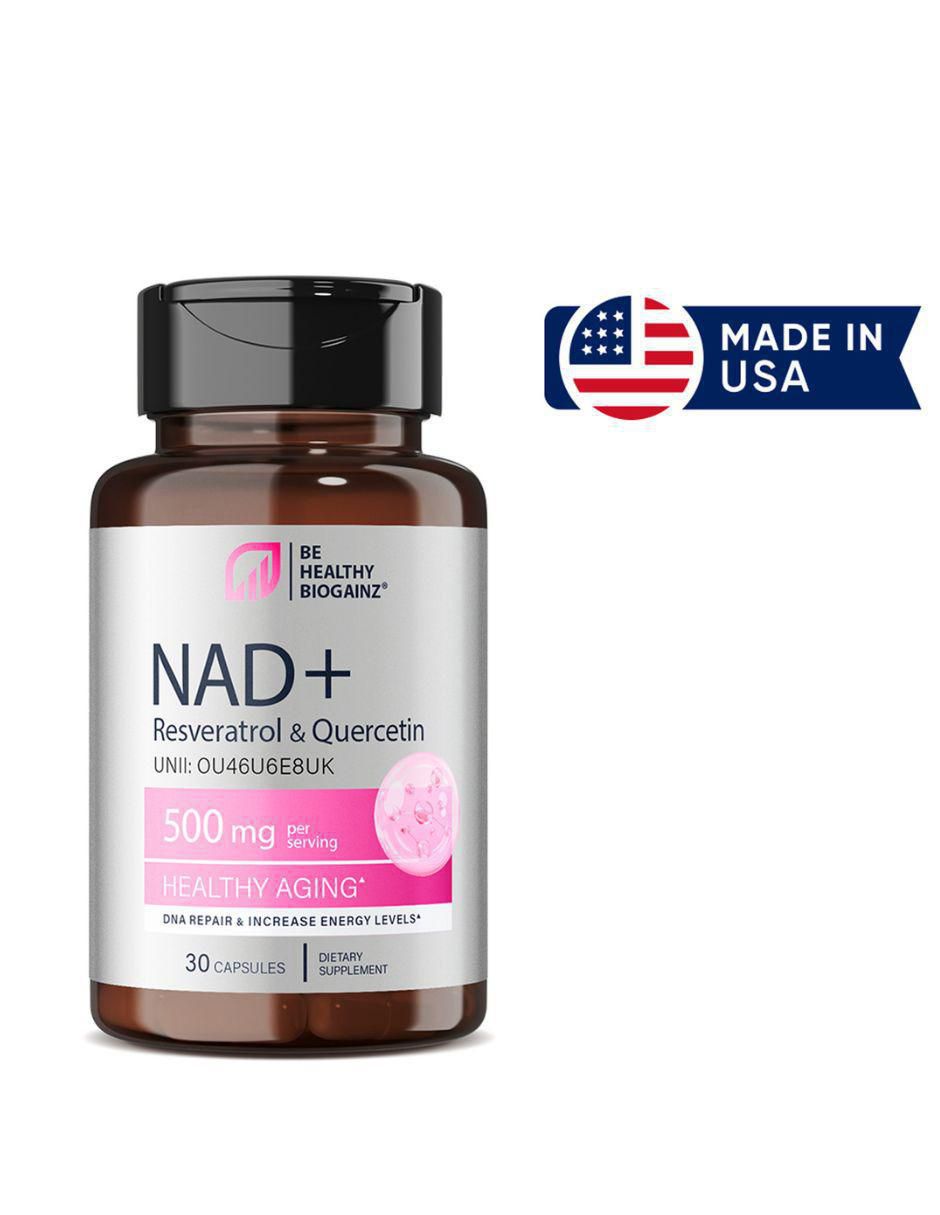 NAD+ con nad+ (nicotinamide adenine dinucleotide) de 30 cápsulas 4