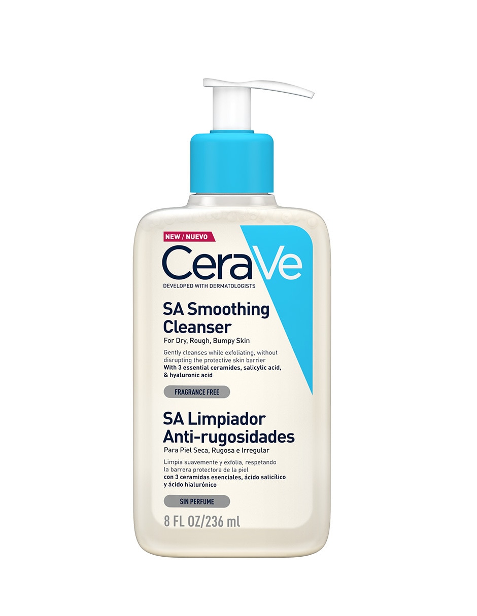 Limpiador corporal SA Limpiador Anti-rugosidades 236 ml Cerave para exfoliar