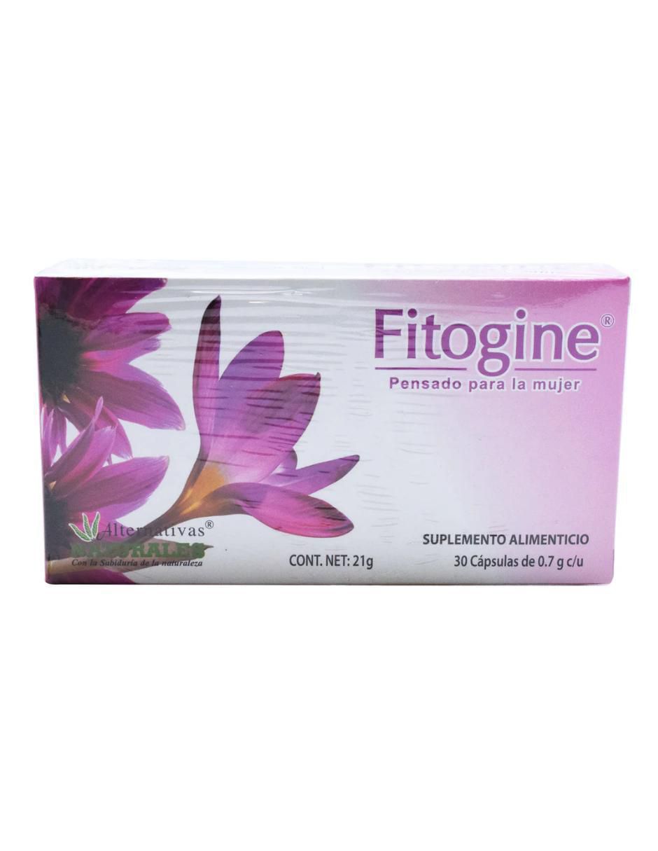 Fitogine Alnatur con isoflavonas de 30 cápsulas Fitogine Alnatur con isoflavonas de 30 cápsulas