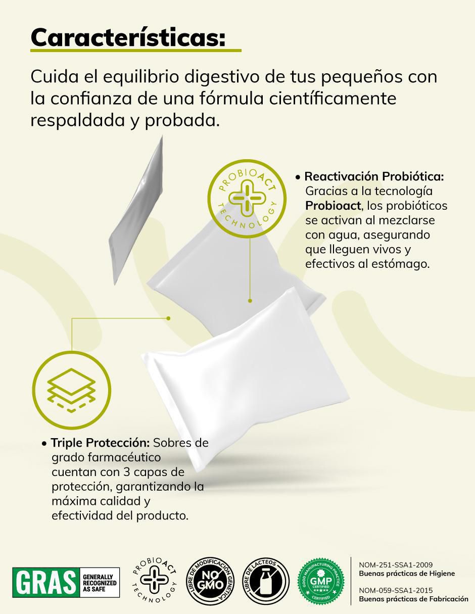 Daily Pro con probióticos sabor vainilla de 30 piezas 4