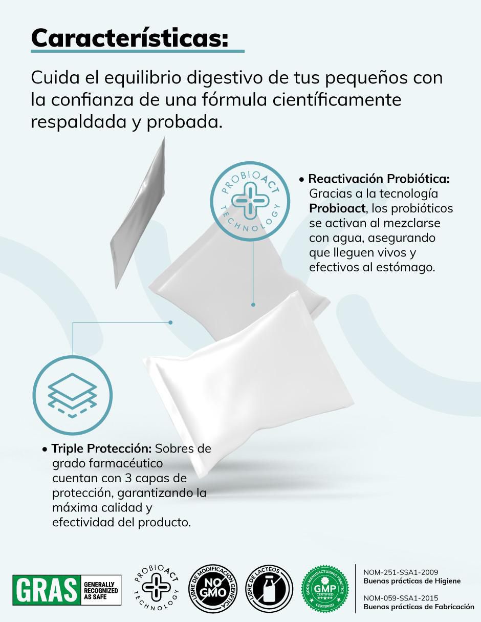 Daily Pro + 15 con probióticos sabor vainilla de 30 piezas 3