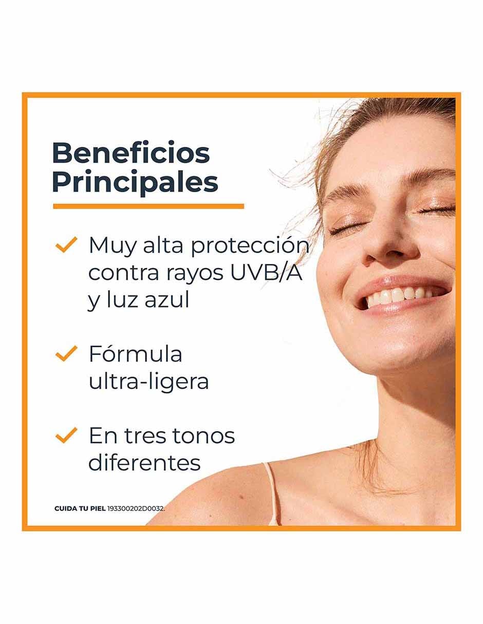 Tratamiento facial Hydrofluid Sun para eliminar el brillo 3