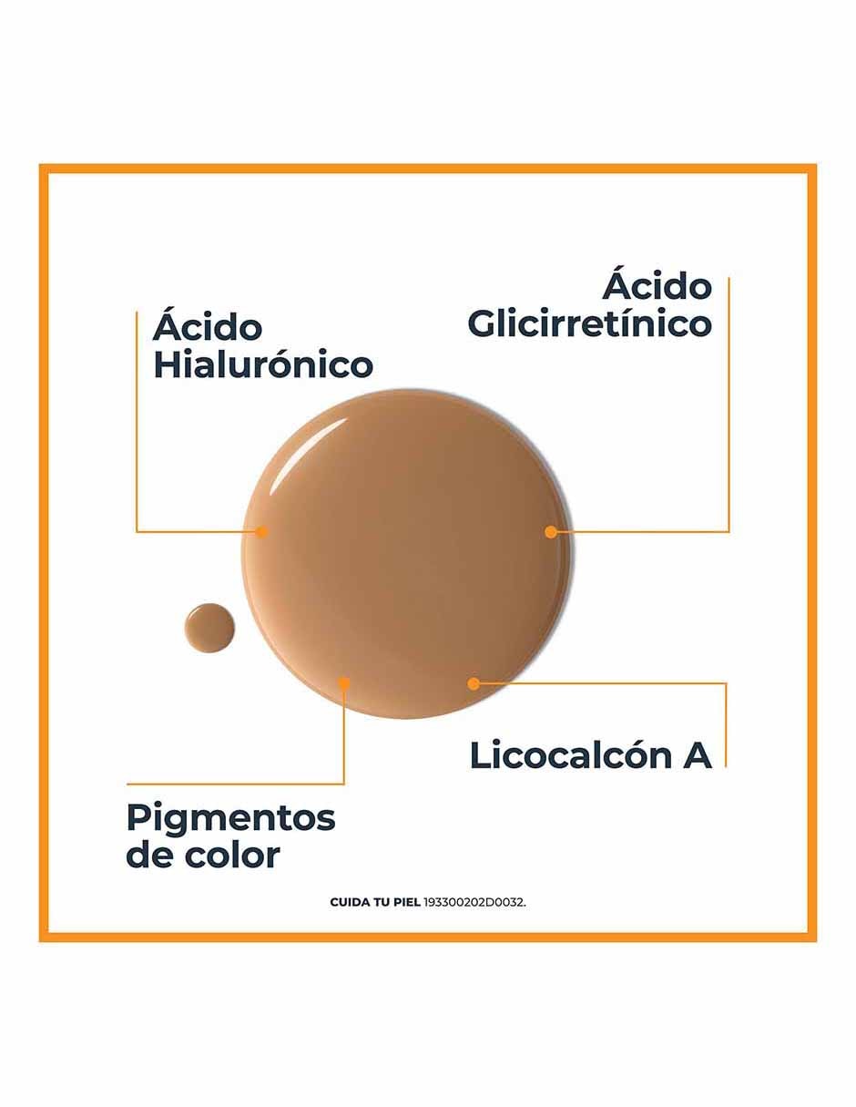 Tratamiento facial Sun Hydrofluid Tono Medio FPS50+ Eucerin Sun para eliminar el brillo 4