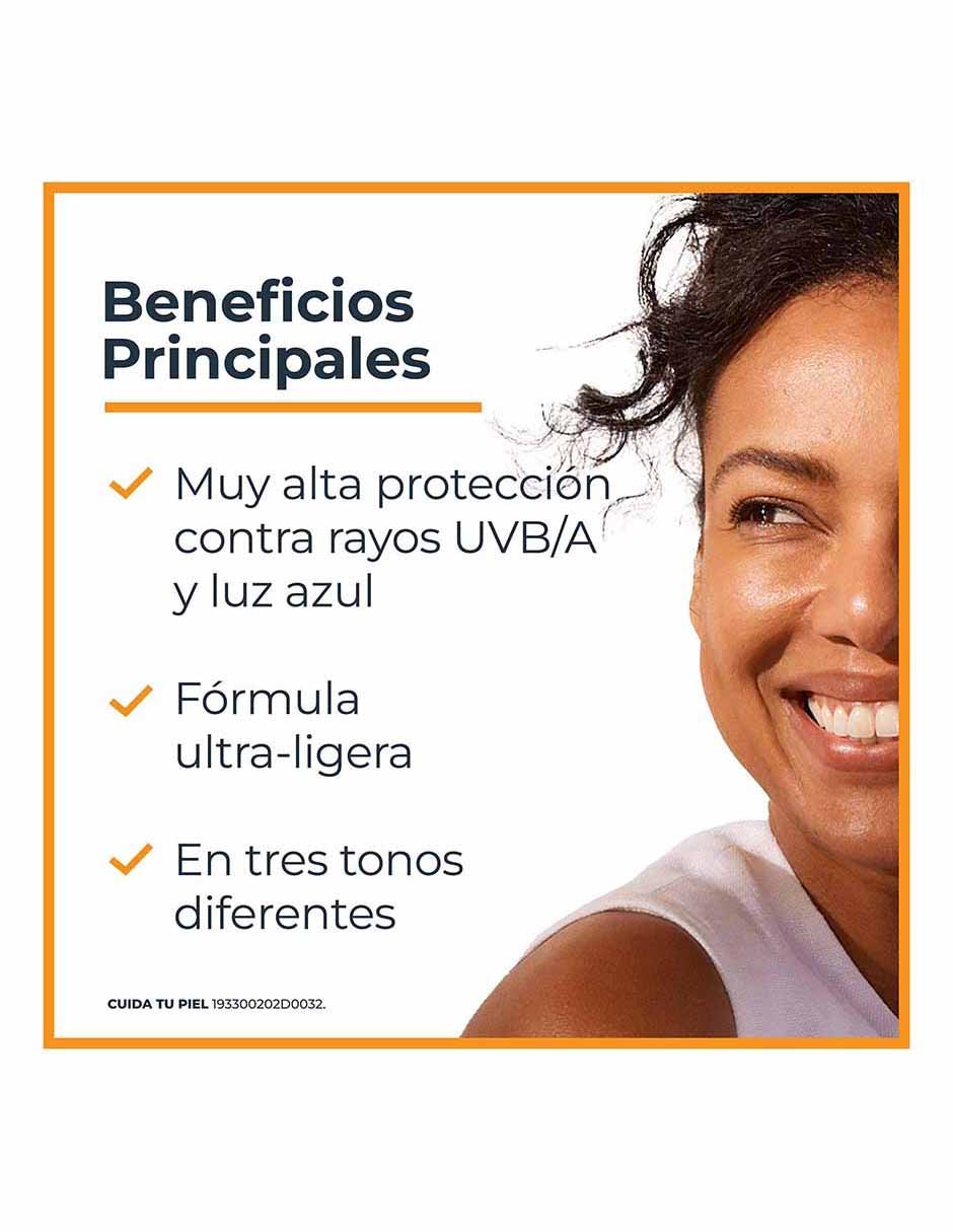Tratamiento facial Hydrofluid Sun para eliminar el brillo 3