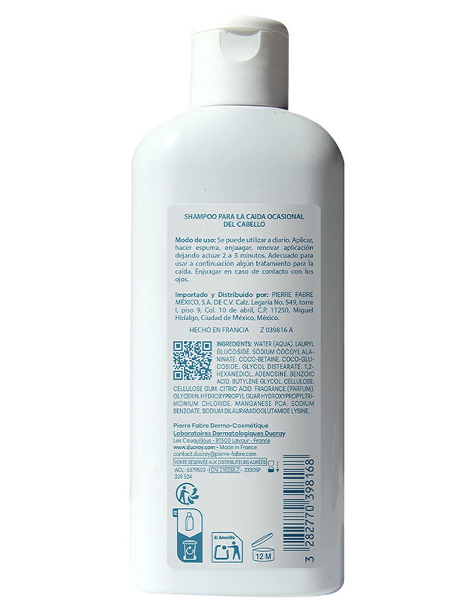 Shampoo anticaída caída ocasional con aminoácidos Anaphase 200 ml 2