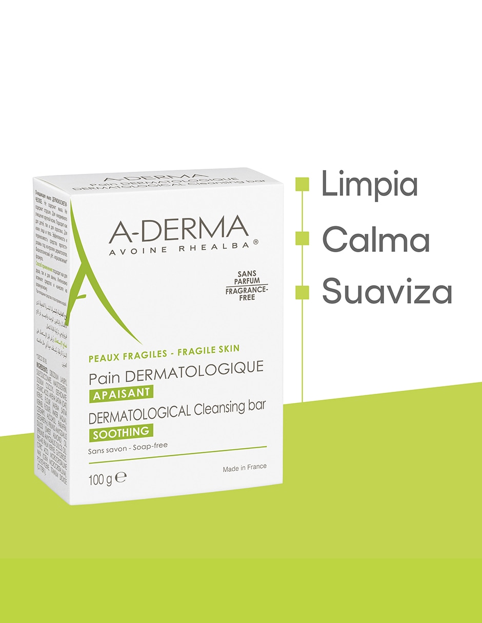 Jabón Dermopan barra dermatológica para calmar la piel 5