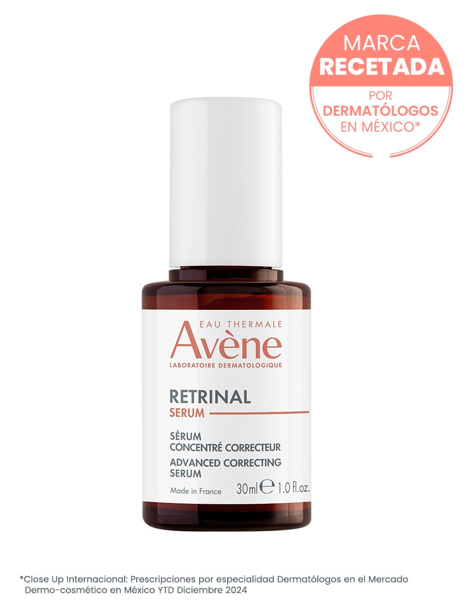 Sérum antiedad facial Antiarrugas con Bakuchiol, Niacinamida y Ácido Hialurónico 30 ml Avène Retrinal de piel seca 3