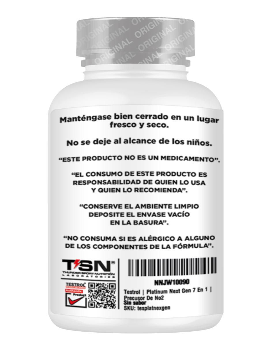 L-Arginina Platinum con arginina de 90 cápsulas 5