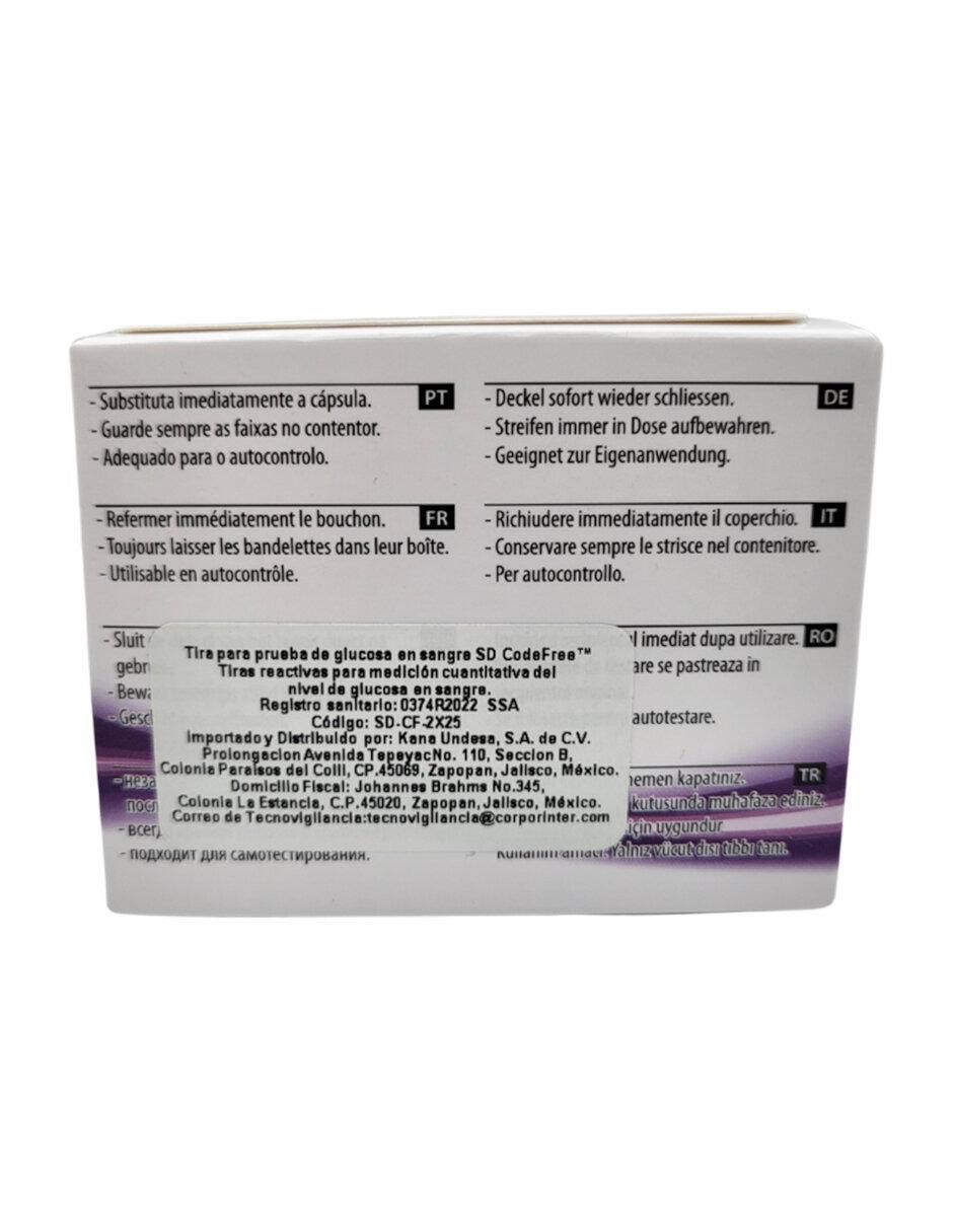 Tiras reactivas para glucosa 2
