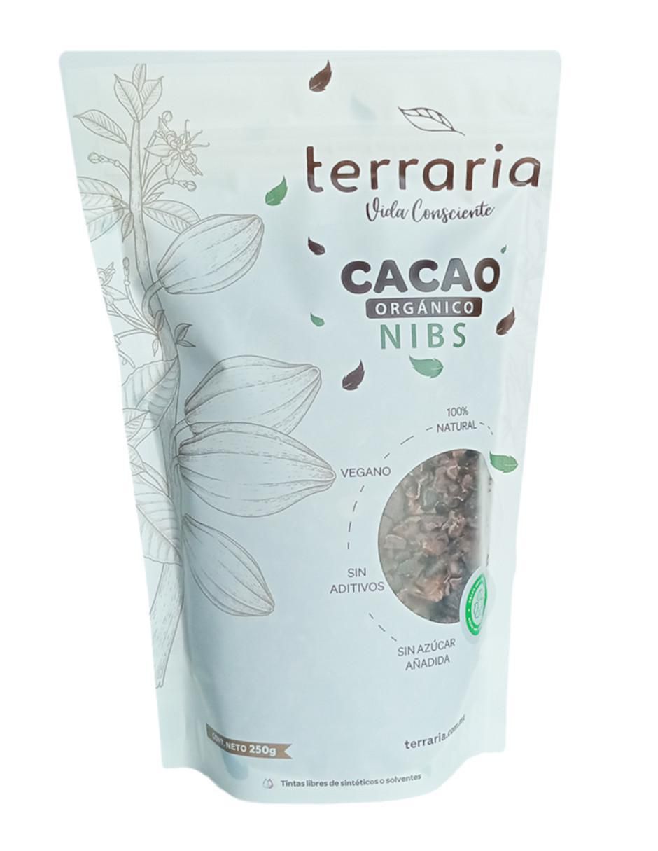 Cacao Nibs Orgánico sabor cacao de 250 g