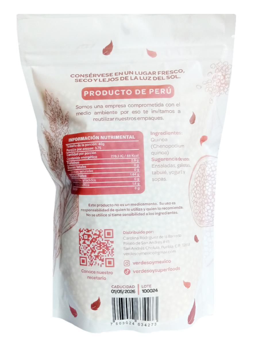 Quinoa Inflada Terraria sabor original de 150 g 2