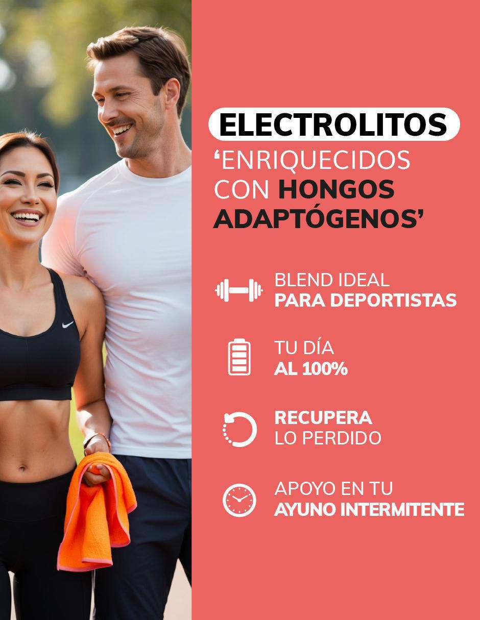 Electrolitos sin azúcar efervescente con hongos sabor sandia de 180 g 8