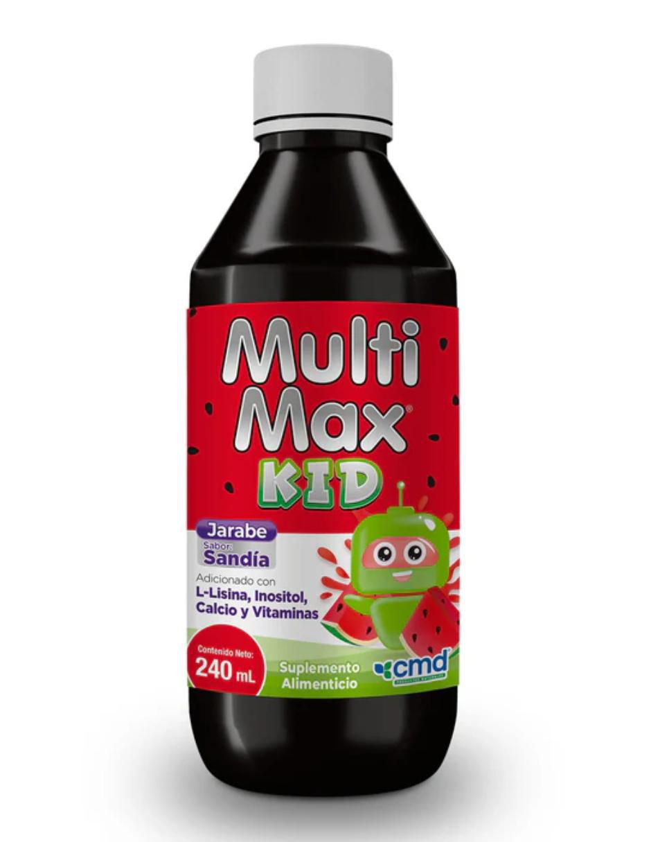 Jarabe Multimax Kid sabor sandia de 240 ml Jarabe Multimax Kid sabor sandia de 240 ml