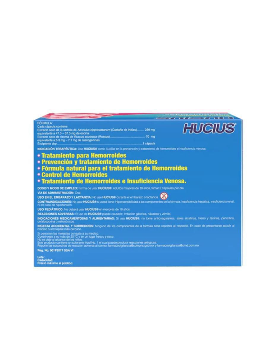 Hucius Cmd de 30 cápsulas 2