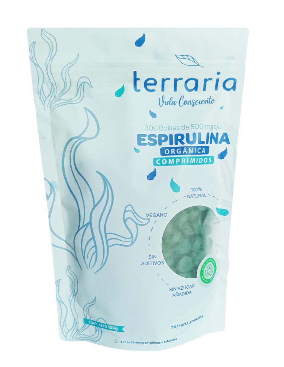 Espirulina en Comprimidos con alga espirulina sabor original de 150 g