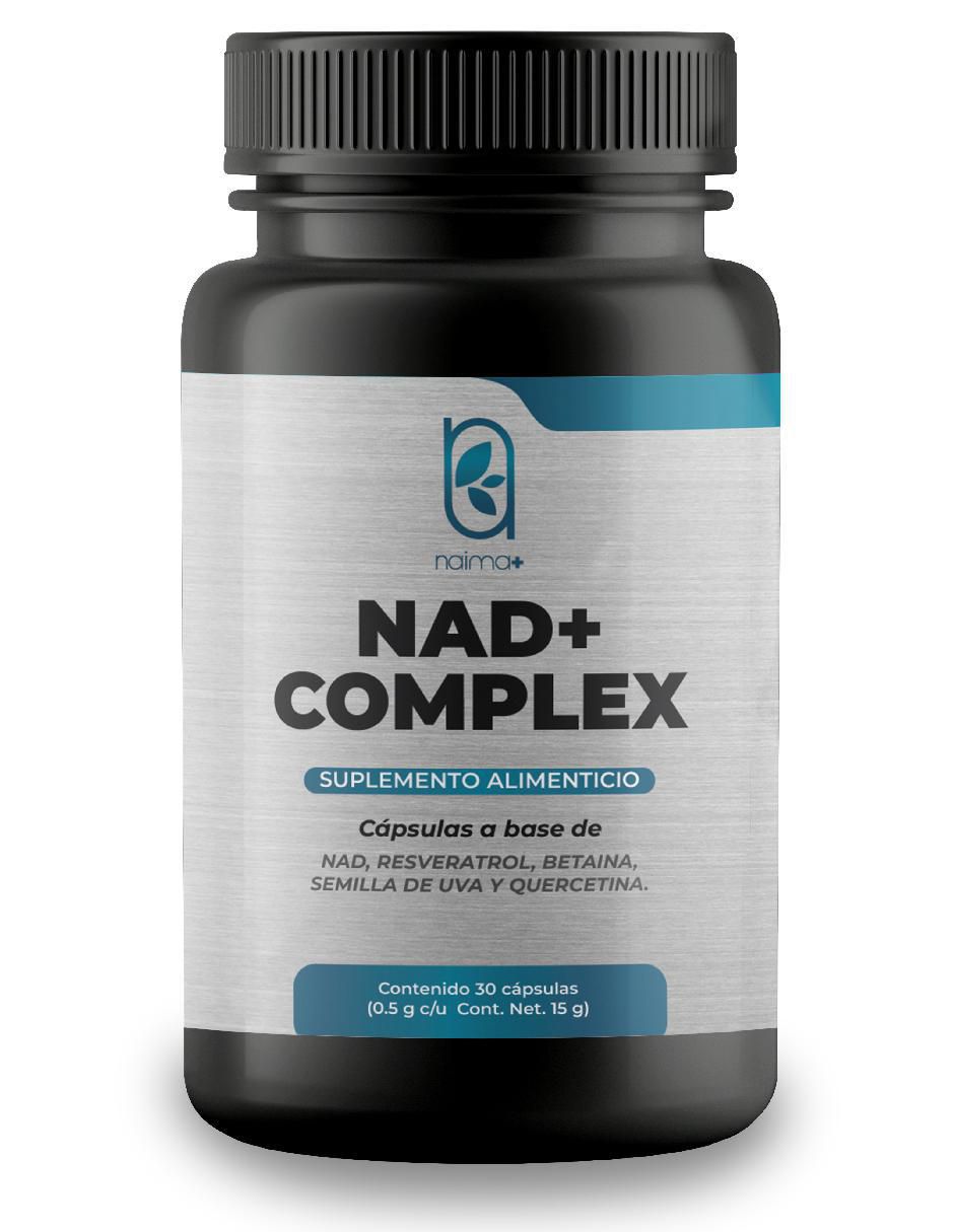 NAD+ Complex con nad+ (nicotinamide adenine dinucleotide) de 30 cápsulas
