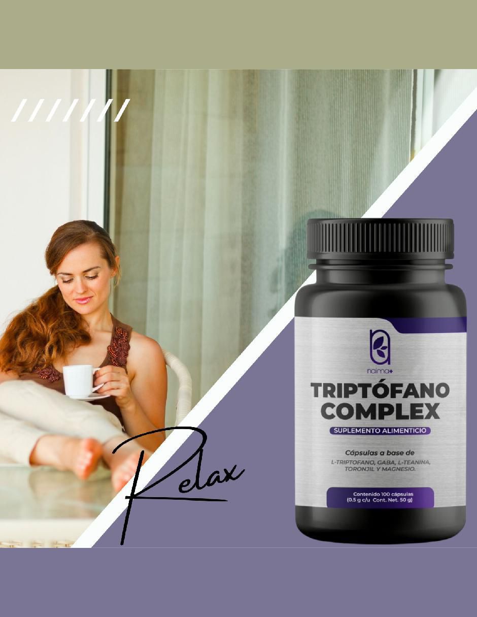 Triptófano Complex con triptófano de 100 cápsulas 5