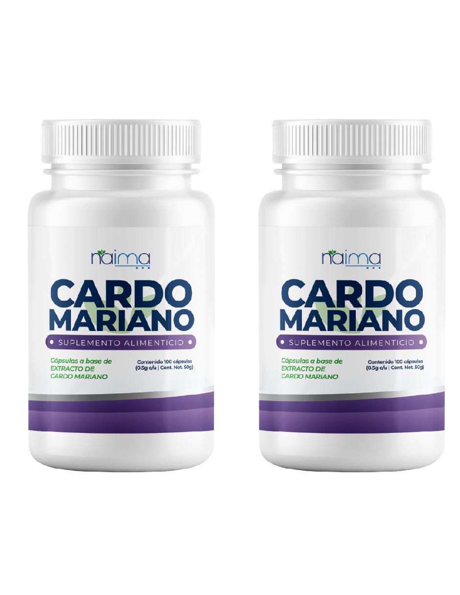 Cardo Mariano de 100 cápsulas Cardo Mariano de 100 cápsulas