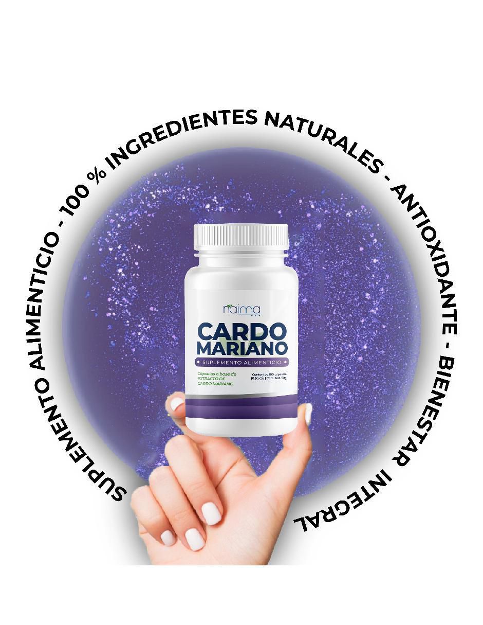 Cardo Mariano de 100 cápsulas 6