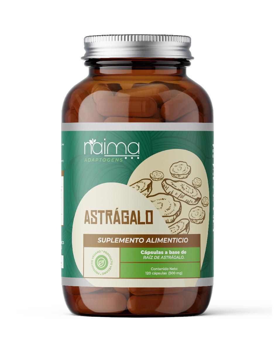 Astrágalo Adaptogens Vegano con astrágalo de 120 cápsulas