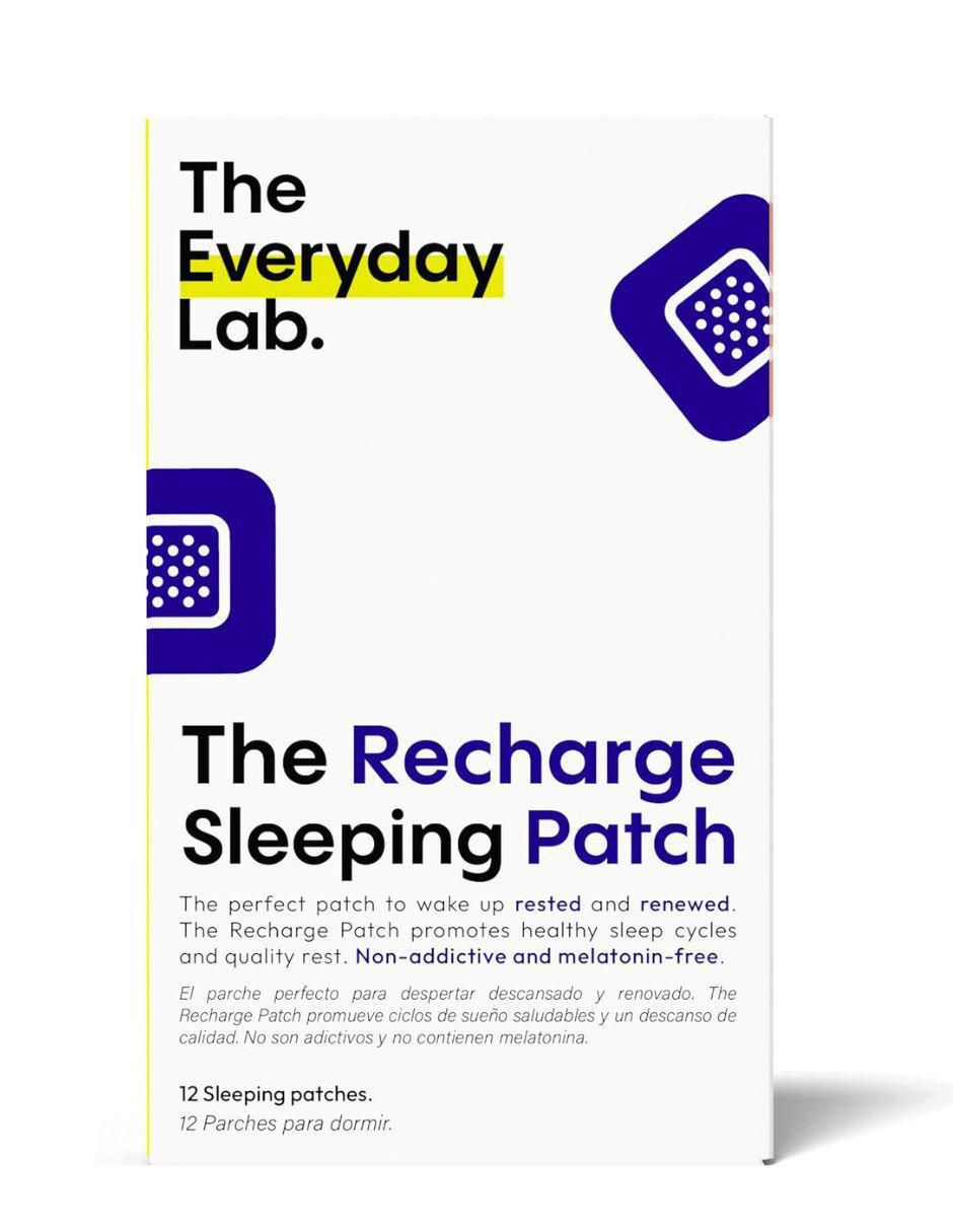 The Recharge Sleeping Patch- Parches para conciliar el sueño sin melatonina con multivitaminico de 12 PARCHES The Recharge Sleeping Patch- Parches para conciliar el sueño sin melatonina con multivitaminico de 12 PARCHES