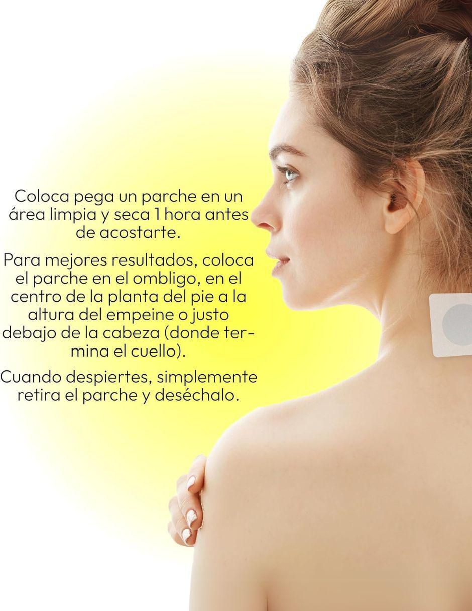 The Recharge Sleeping Patch- Parches para conciliar el sueño sin melatonina con multivitaminico de 12 PARCHES 2