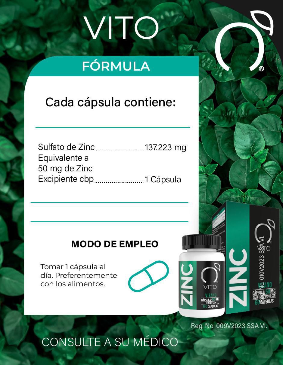 Zinc mineral cápsulas 2