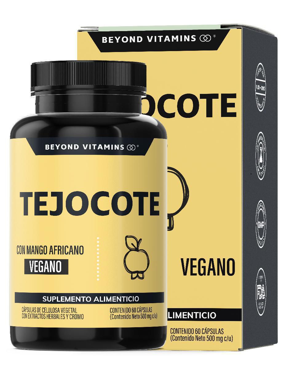 Tejocote Mango Africano de 60 cápsulas