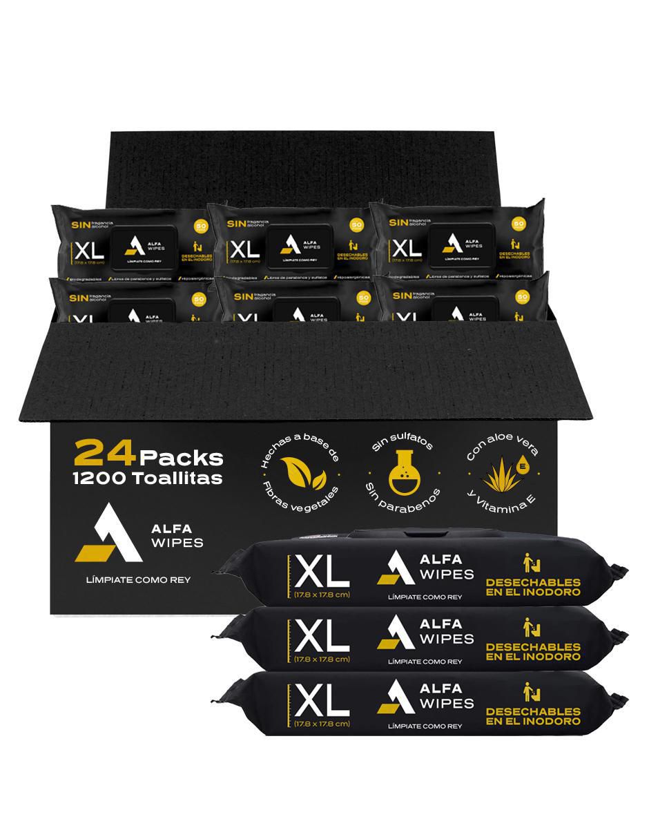 Set de toallas húmedas 24 piezas