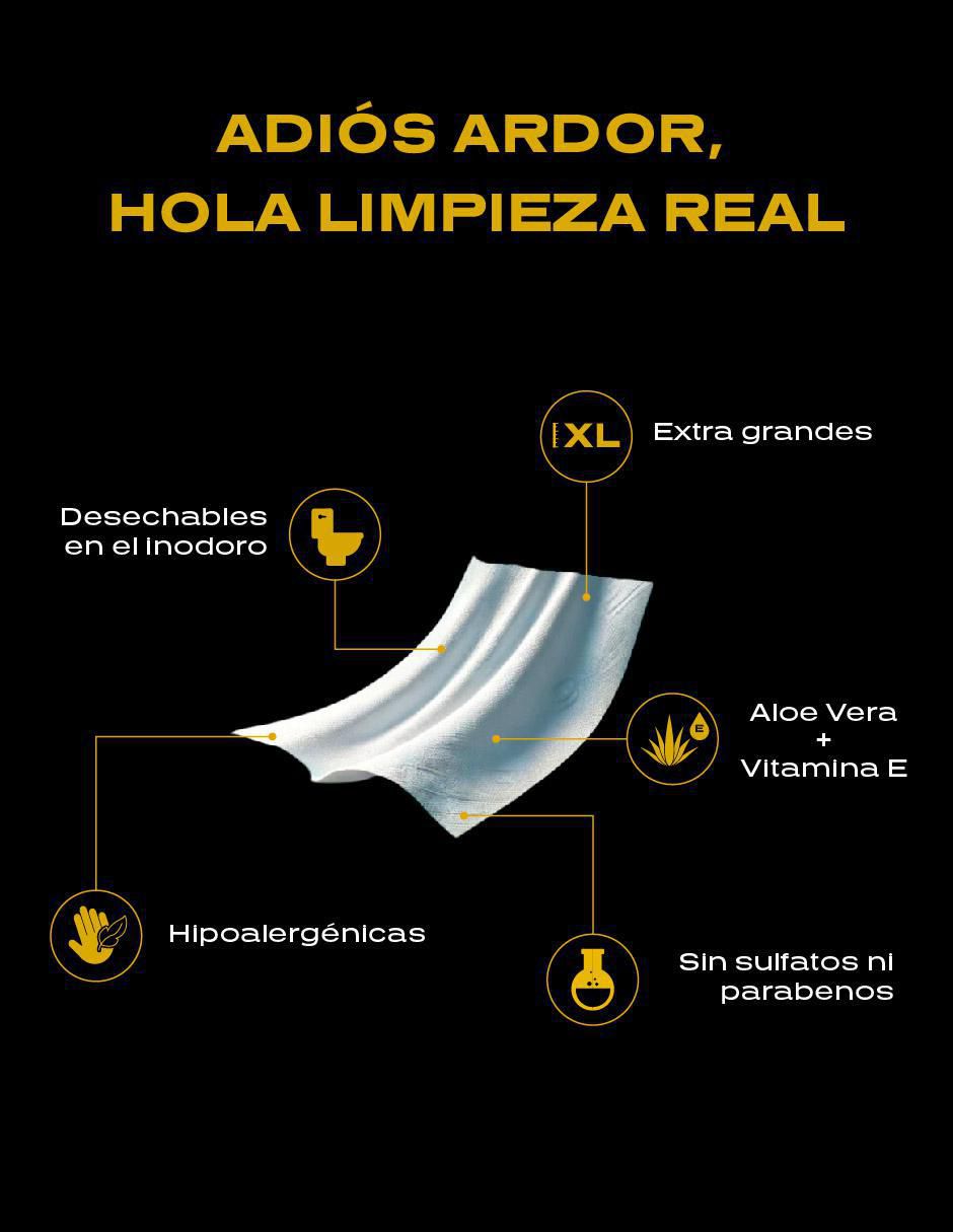 Set de toallas húmedas 24 piezas 3