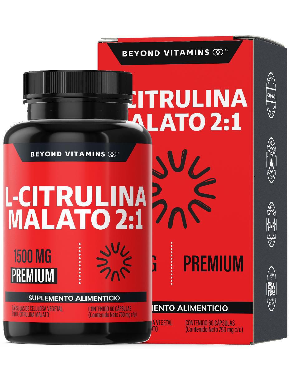 L-Citrulina Malato 1500mg de 60 cápsulas L-Citrulina Malato 1500mg de 60 cápsulas